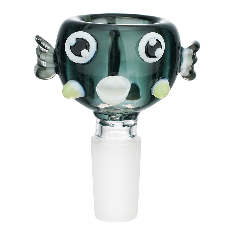 (BOWL) 14mm FISH ON GOG - GRAY