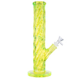 (WATER PIPE) 12" CANDY TWIST TUBE - LIME