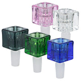 (BOWL) 14mm SQUARE DEEP - CLEAR