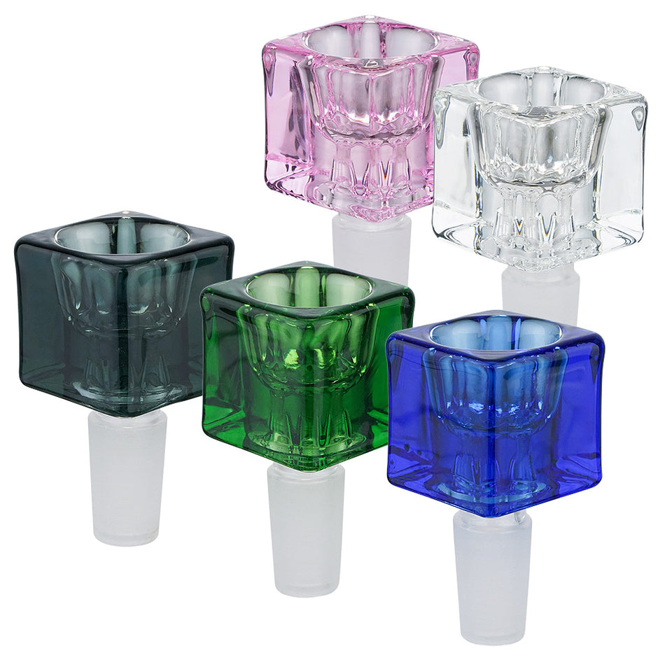 (BOWL) 14mm SQUARE DEEP - CLEAR