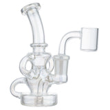 (RECYCLER) 5" PLATING RECYCLER - CLEAR RAINBOW