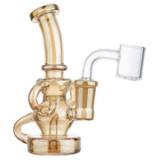 (RECYCLER) 5" PLATING RECYCLER - CLEAR GOLDEN