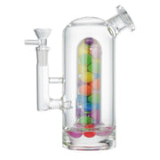 (WATER PIPE) 8" 3D WATER PIPE HEAVY - BEADS