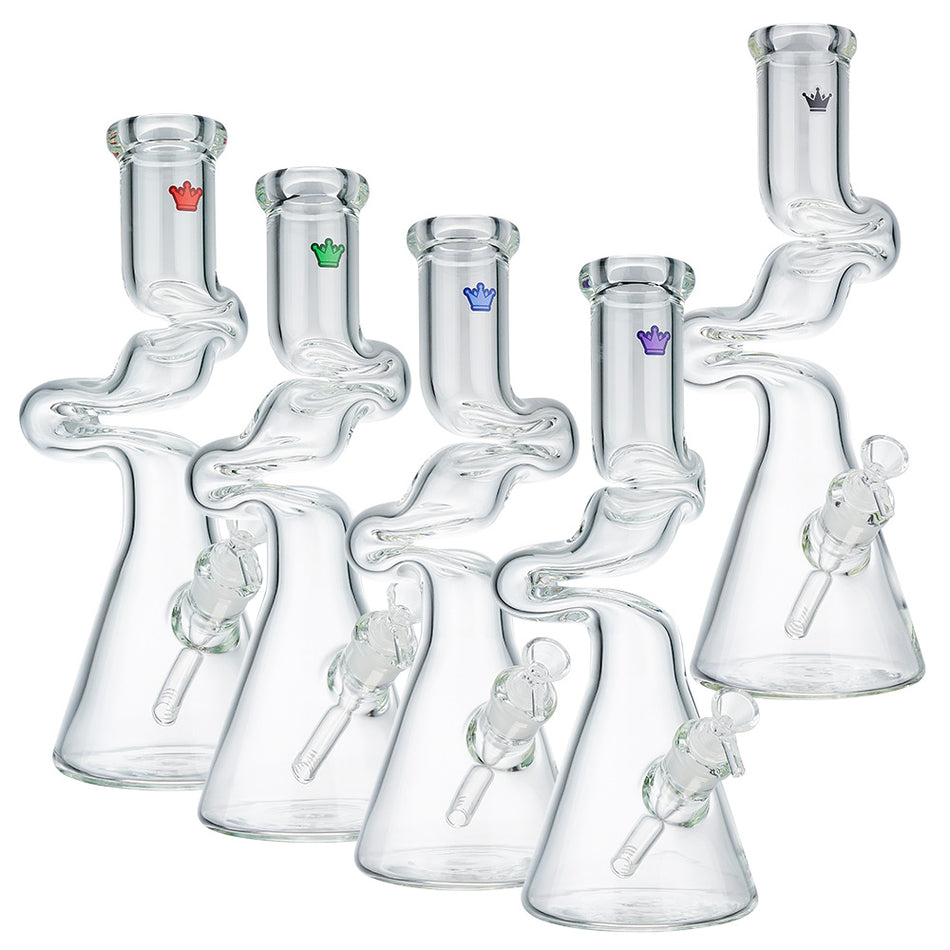 (WATER PIPE) 13.5" KRAVE ZONG - RED
