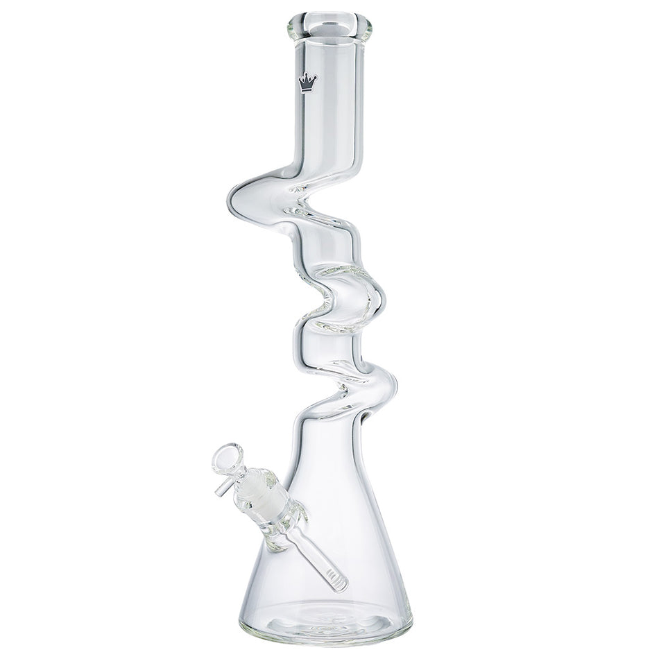 (WATER PIPE) 18" KRAVE ZONG - BLACK