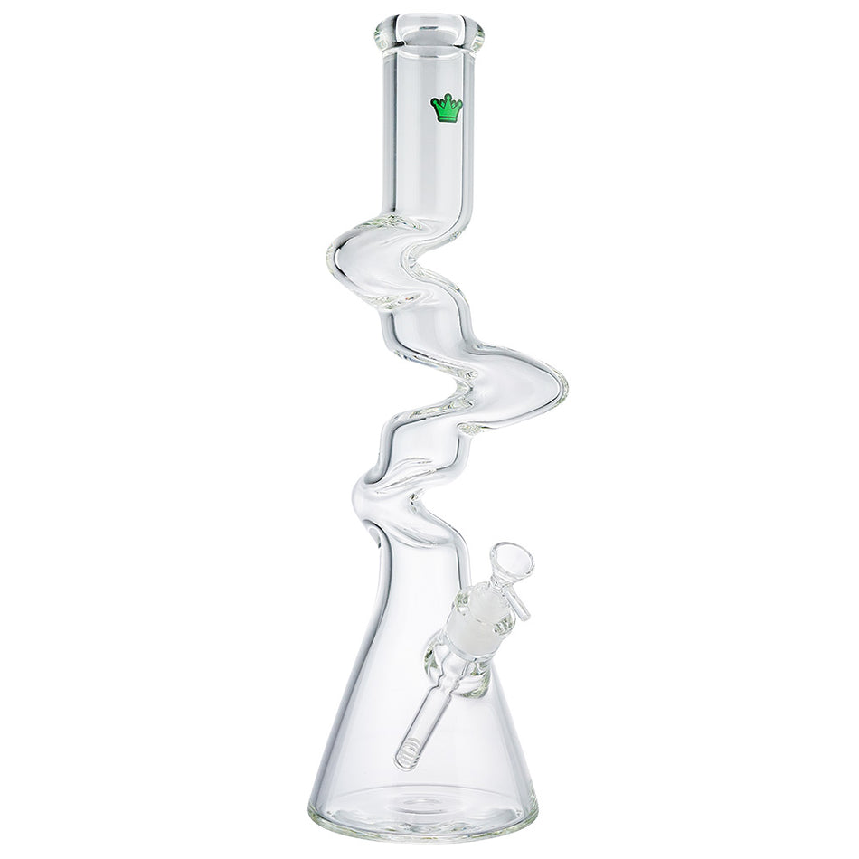 (WATER PIPE) 18" KRAVE ZONG - GREEN