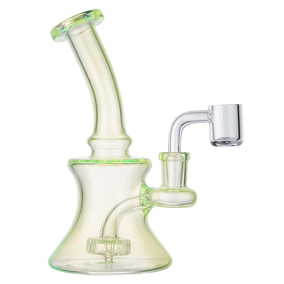 (RIG) 6" SHINNY ELECTRO RIG - LIME