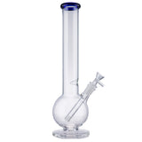 (WATER PIPE) 14" BALL PIPE WITH COLOR HEAD - BLUE