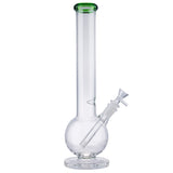 (WATER PIPE) 14" BALL PIPE WITH COLOR HEAD - GREEN