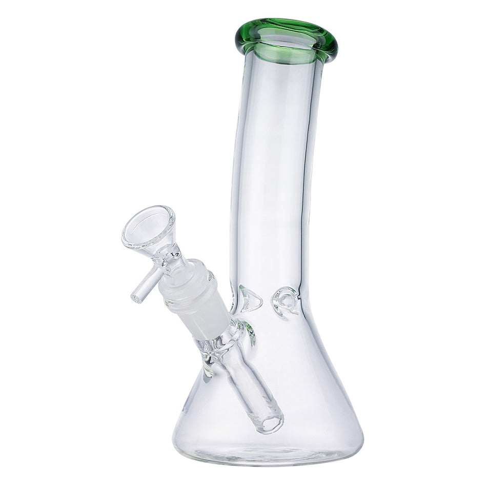 (WATER PIPE) 10" BENTED - GREEN