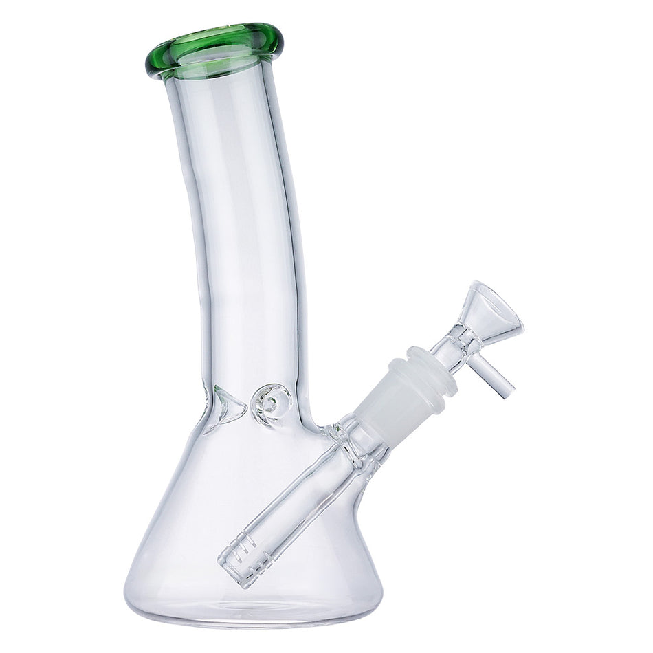(WATER PIPE) 10" BENTED - GREEN