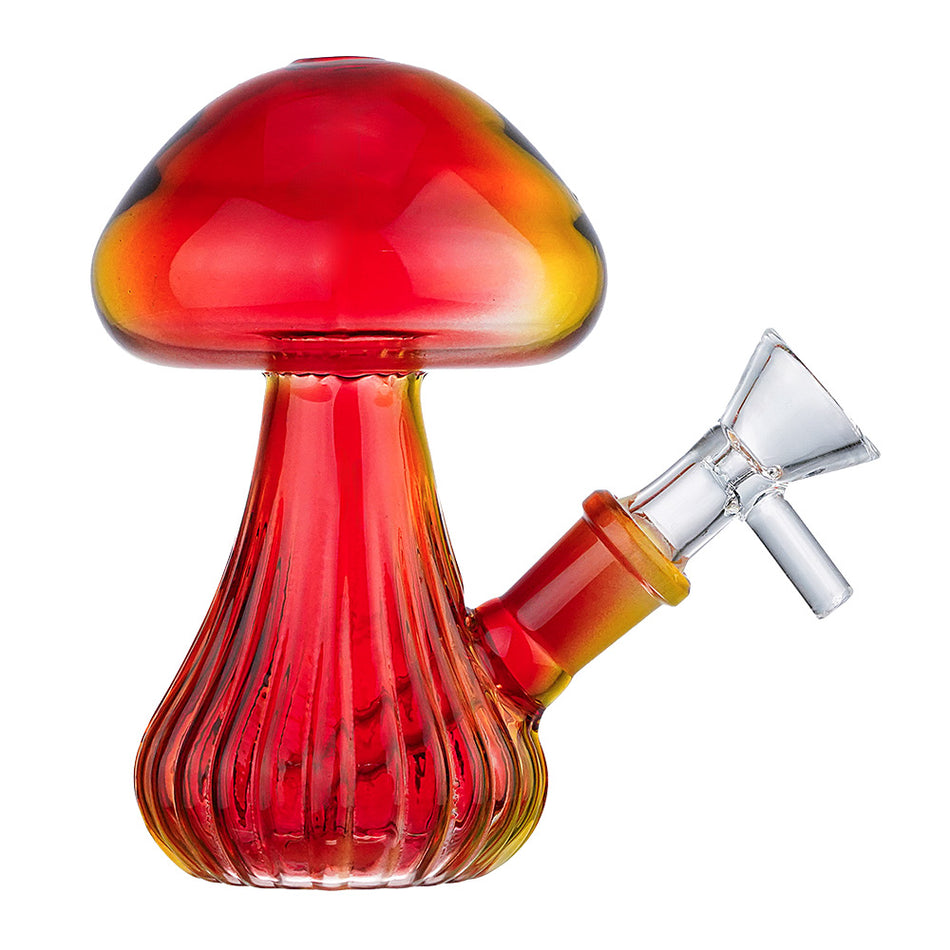 (RIG) 4.5" MUSHROOM - AMBER YELLOW