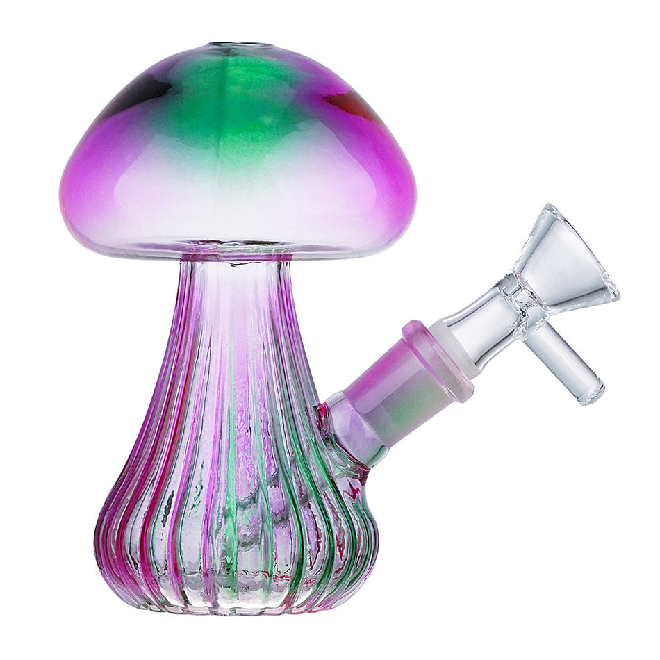 (RIG) 4.5" MUSHROOM - GREEN PURPLE