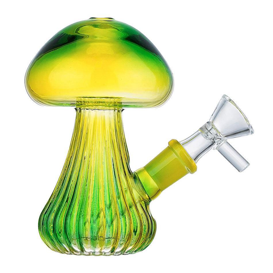 (RIG) 4.5" MUSHROOM - GREEN YELLOW