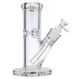(WATER PIPE) 8" HEAVY STRAIGHT BEAKER 7MM THICK - CLEAR