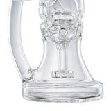 (RECYCLER) 8.5" H.E GLASS "GUARDIAN" - CLEAR