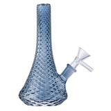 (WATER PIPE) 5.5" WEB FINGER GRIP 10mm BOWL - GREY