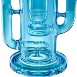 (WATER PIPE) 9" THE REACTOR 2 IN 1 - BLUE