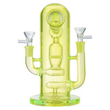 (WATER PIPE) 9" THE REACTOR 2 IN 1 - GREEN