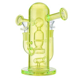 (WATER PIPE) 9" THE REACTOR 2 IN 1 - GREEN