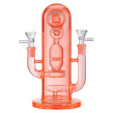(WATER PIPE) 9" THE REACTOR 2 IN 1 - ORANGE