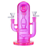 (WATER PIPE) 9" THE REACTOR 2 IN 1 - PINK