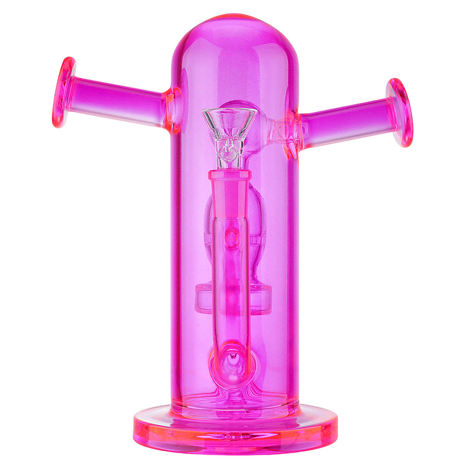 (WATER PIPE) 9" THE REACTOR 2 IN 1 - PINK