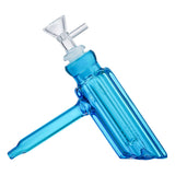 (BUBBLER) 5" SEE THRU BUBBLER - BLUE