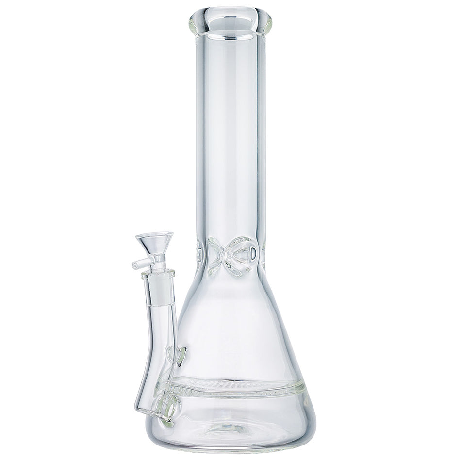 (WATER PIPE) 12" HIGH END HONEYCOMB PLATE PERC - CLEAR