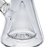 (WATER PIPE) 16.5" HIGH END MULTI PERC - CLEAR