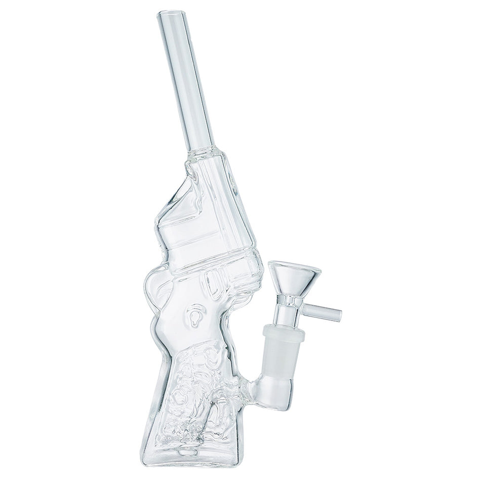 (RIG) 8.5" SMOKE GUN - CLEAR