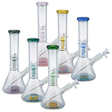 (WATER PIPE) 10" TREE PERC MANDALA - YELLOW