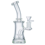 (WATER PIPE) 8" HIGH END GLASS "SUMMIT" - CLEAR