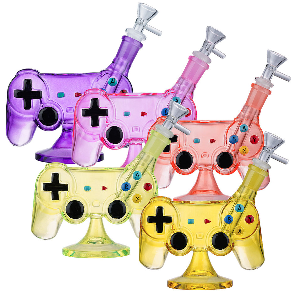 (WATER PIPE) 5" GAME CONTROLLER - PURPLE