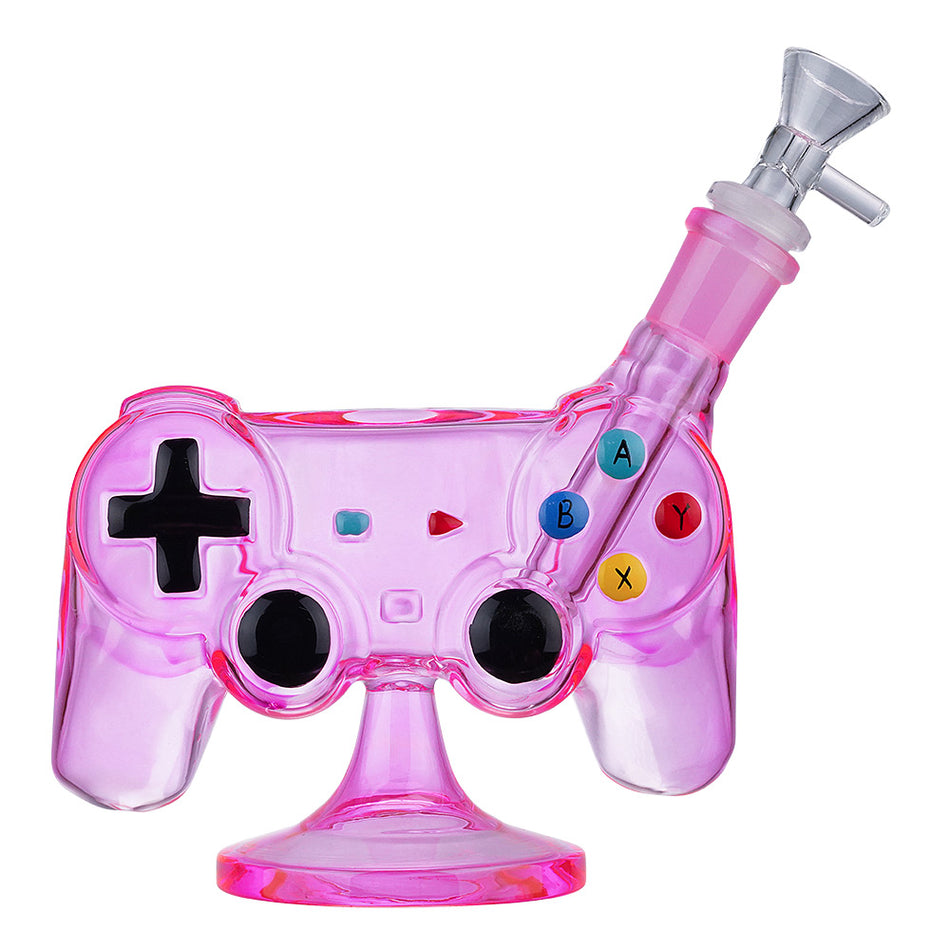 (WATER PIPE) 5" GAME CONTROLLER - PINK