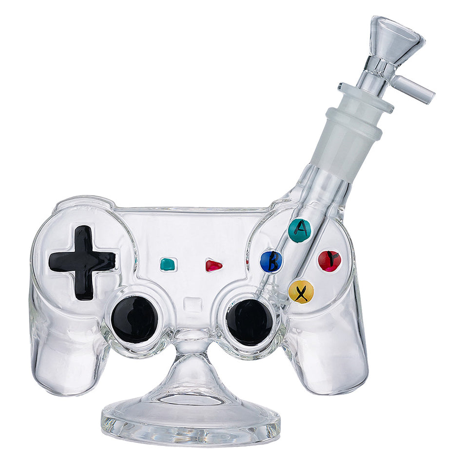 (WATER PIPE) 5" GAME CONTROLLER - CLEAR