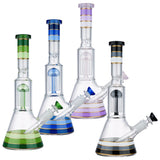 (WATER PIPE) 12.25" TREE PERC COLOR LINE - PINK