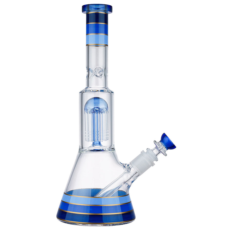 (WATER PIPE) 12.25" TREE PERC COLOR LINE - BLUE