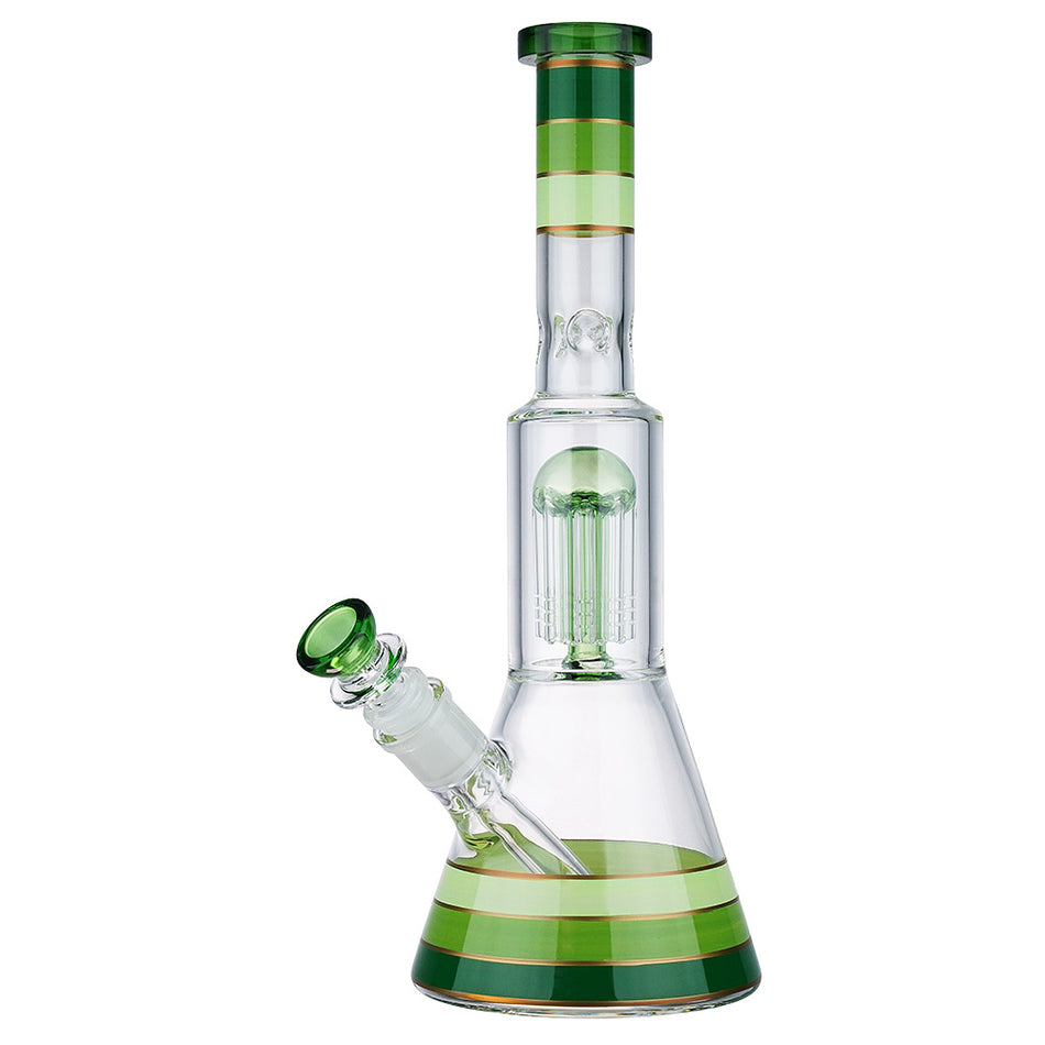 (WATER PIPE) 12.25" TREE PERC COLOR LINE - GREEN