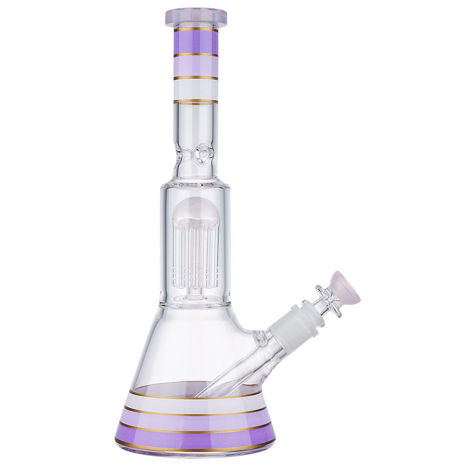 (WATER PIPE) 12.25" TREE PERC COLOR LINE - PINK