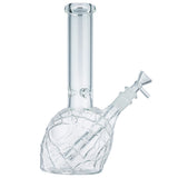 (WATER PIPE) 10" SPIDER MASK - CLEAR