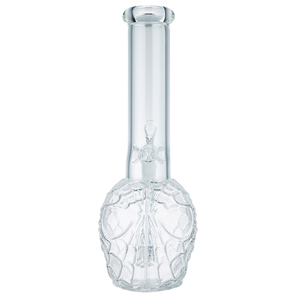 (WATER PIPE) 10" SPIDER MASK - CLEAR
