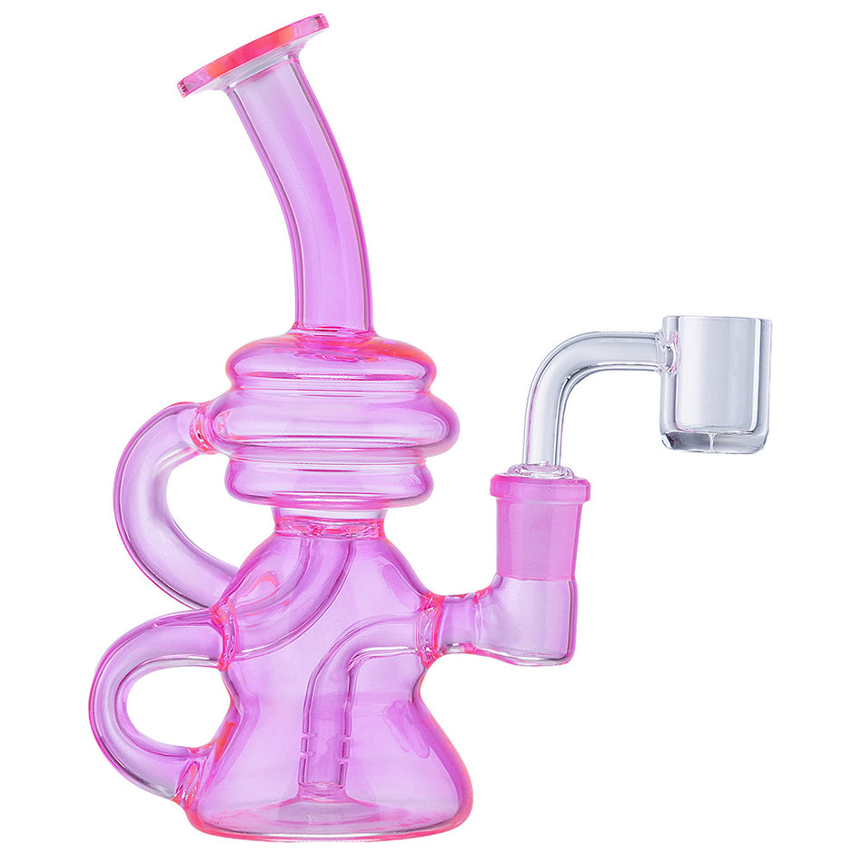 (RECYCLER) 6" DOUBLE EAR GRIP - PINK