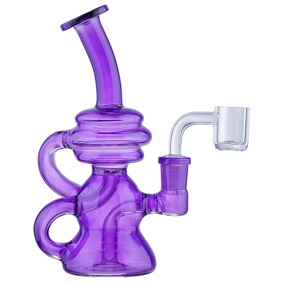 (RECYCLER) 6" DOUBLE EAR GRIP - PURPLE