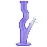 (WATER PIPE) 10" COLOR ZONG HOOK TUBE - LIGHT PURPLE