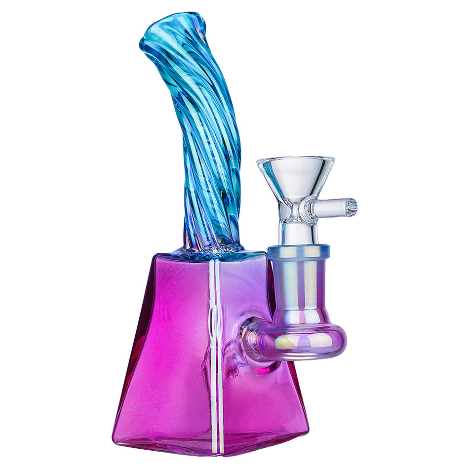 (RIG) 6" PYRAMID - ROSE RED