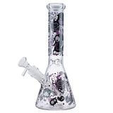 (WATER PIPE) 10" MONSTER GRAFFITTI - PURPLE