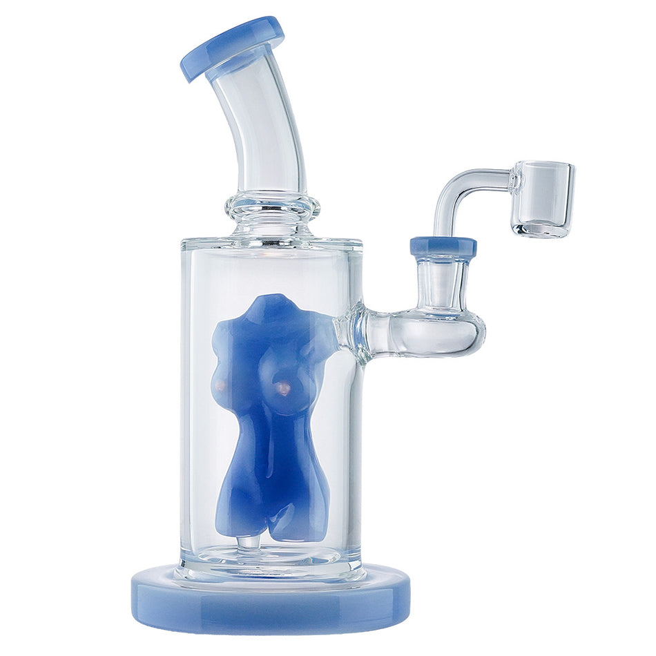 (WATER PIPE) 8.5" SEXY BODY - JADE BLUE
