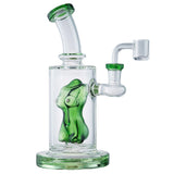 (WATER PIPE) 8.5" SEXY BODY - GREEN