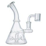 (RIG) 4.5" FINGER GRIP - CLEAR